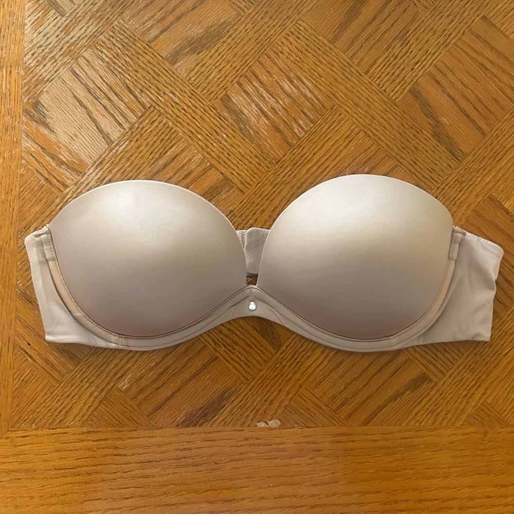 Victoria's Secret Nude Very Sexy Strapless Bra 36B